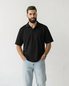 M26TH800-Men's Boxy Fit Polo Shirt – Premium Casual Style | New Born