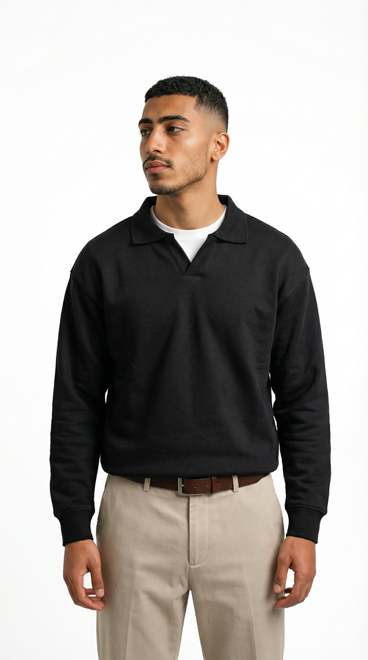 M26TS606 - Oversized sweatshirt in solid colors