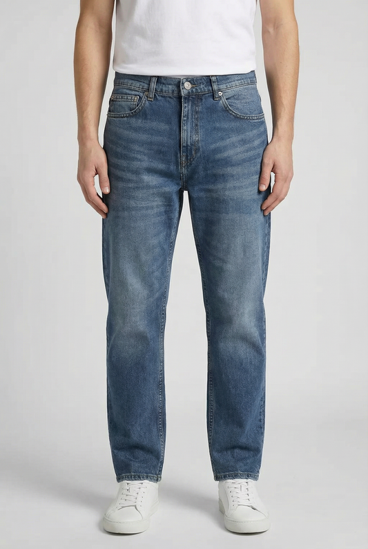 M25JN215-بنطلون جينز  (STRAIGHT FIT, Five Pocket )