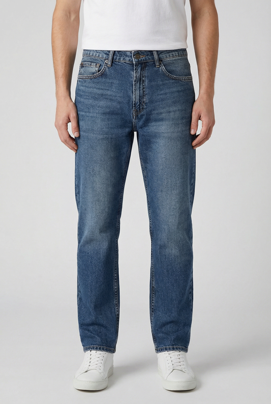M25JN209 - بنطلون جينز  (STRAIGHT FIT, Five Pocket )