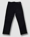 M26JN200-Men's Classic Regular Fit Denim Jeans - Dark Black