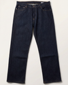M26JN203-Men's Classic Regular Fit Denim Jeans - Navy