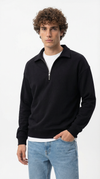 M26TS605-Sweatshirt with collar