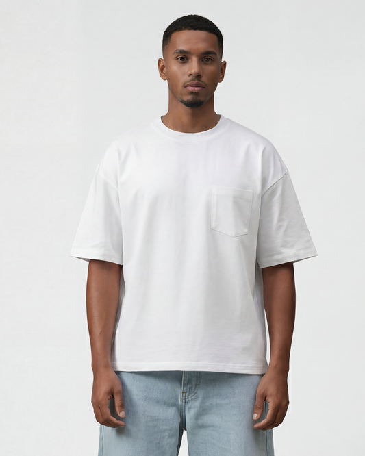 M26TH818-Men's Box Fit T-Shirt – Premium Oversized Fit | New Born