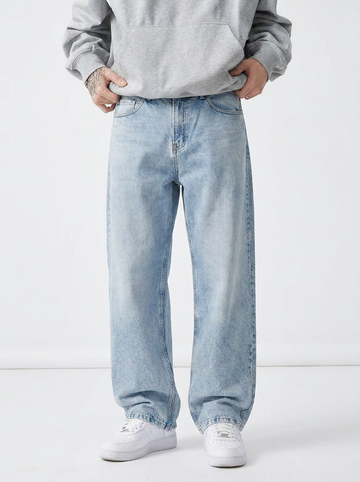 M26JN205-Men's wide leg Denim Jeans