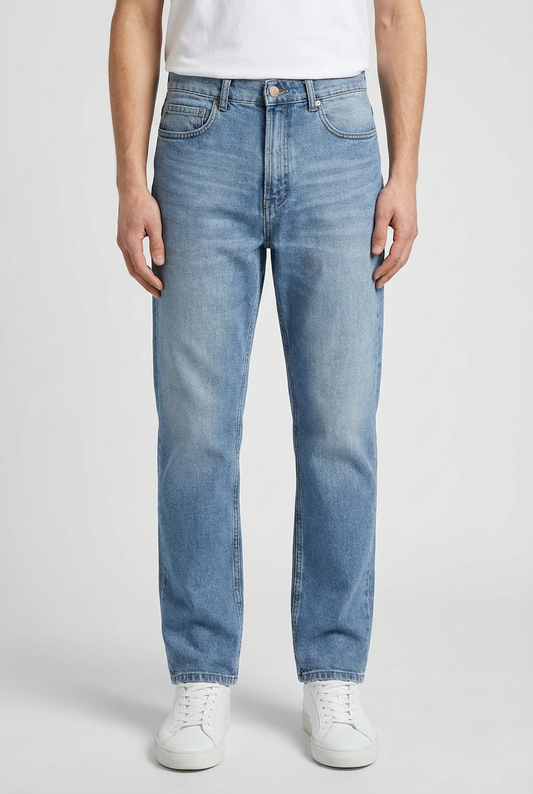 M25JN213-بنطلون جينز  (STRAIGHT FIT, Five Pocket )