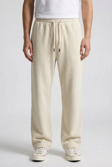M25NT903-Sporty Sweatpants jacquard fabric