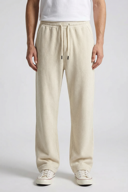 M25NT903-Sporty Sweatpants jacquard fabric