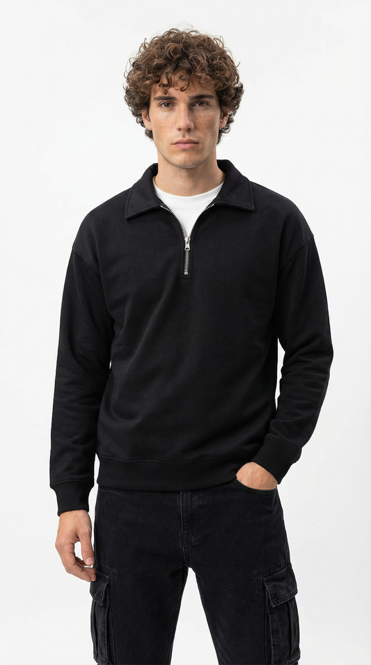 M26TS603-Overseas sweatshirt  and half zipper