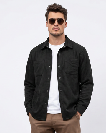 M26OSH050 - Regular Fit Long Sleeve Shirt Jacket