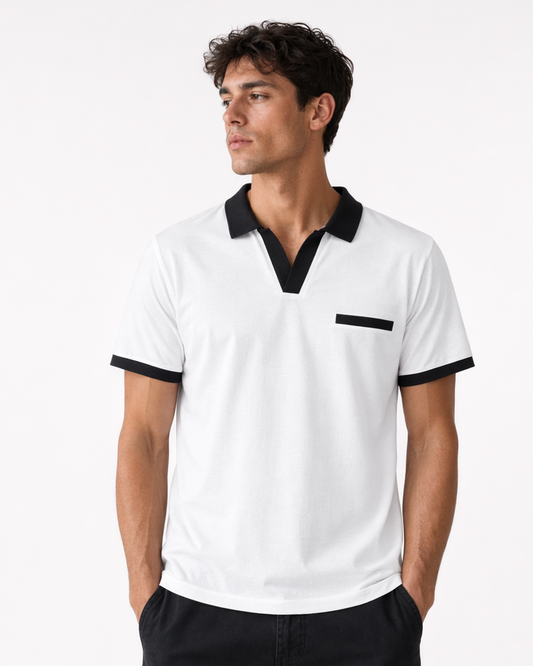 M26TH804-Men's  Polo Shirt – Premium Casual Style | New Born