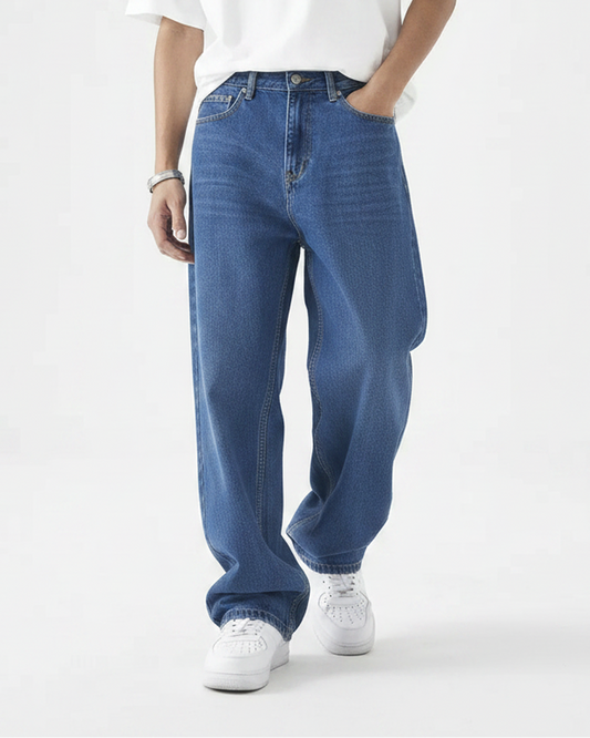 M25JN210-بنطلون جينز  (STRAIGHT FIT, Five Pocket )