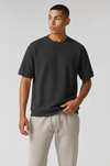 M26TH813-Premium Cotton Jacquard Boxy Fit T-Shirt