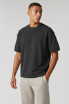 M26TH813-Premium Cotton Jacquard Boxy Fit T-Shirt