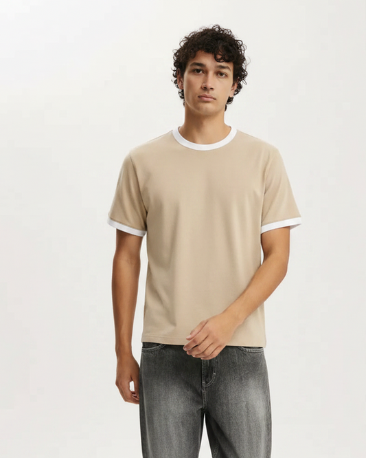 M26TH822-Men's Boxy Fit T-Shirt – Premium Oversized Fit | New Born