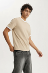 M26TH822-Men's Boxy Fit T-Shirt – Premium Oversized Fit | New Born