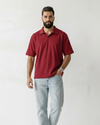M26TH800-Men's Boxy Fit Polo Shirt – Premium Casual Style | New Born