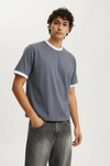 M26TH822-Men's Boxy Fit T-Shirt – Premium Oversized Fit | New Born