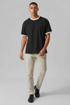 M26TH822-Men's Boxy Fit T-Shirt – Premium Oversized Fit | New Born