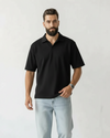 M26TH800-Men's Boxy Fit Polo Shirt – Premium Casual Style | New Born