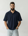 M26TH800-Men's Boxy Fit Polo Shirt – Premium Casual Style | New Born
