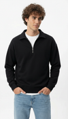 M26TS605-Sweatshirt with collar