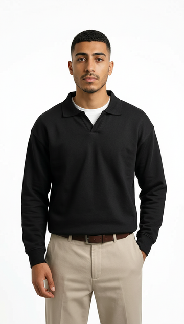 M26TS606 - Oversized sweatshirt in solid colors