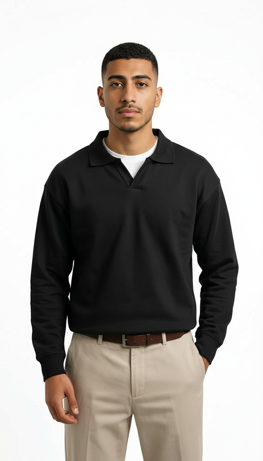 M26TS606 - Oversized sweatshirt in solid colors