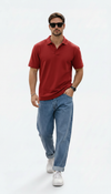 M26TH800-Men's Box Fit Polo Shirt – Premium Casual Style | New Born