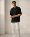 M26TH820-Premium Cotton Jacquard  T-Shirt -