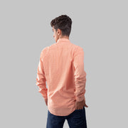 M21SH401-Checks Casual Cotton Shirt