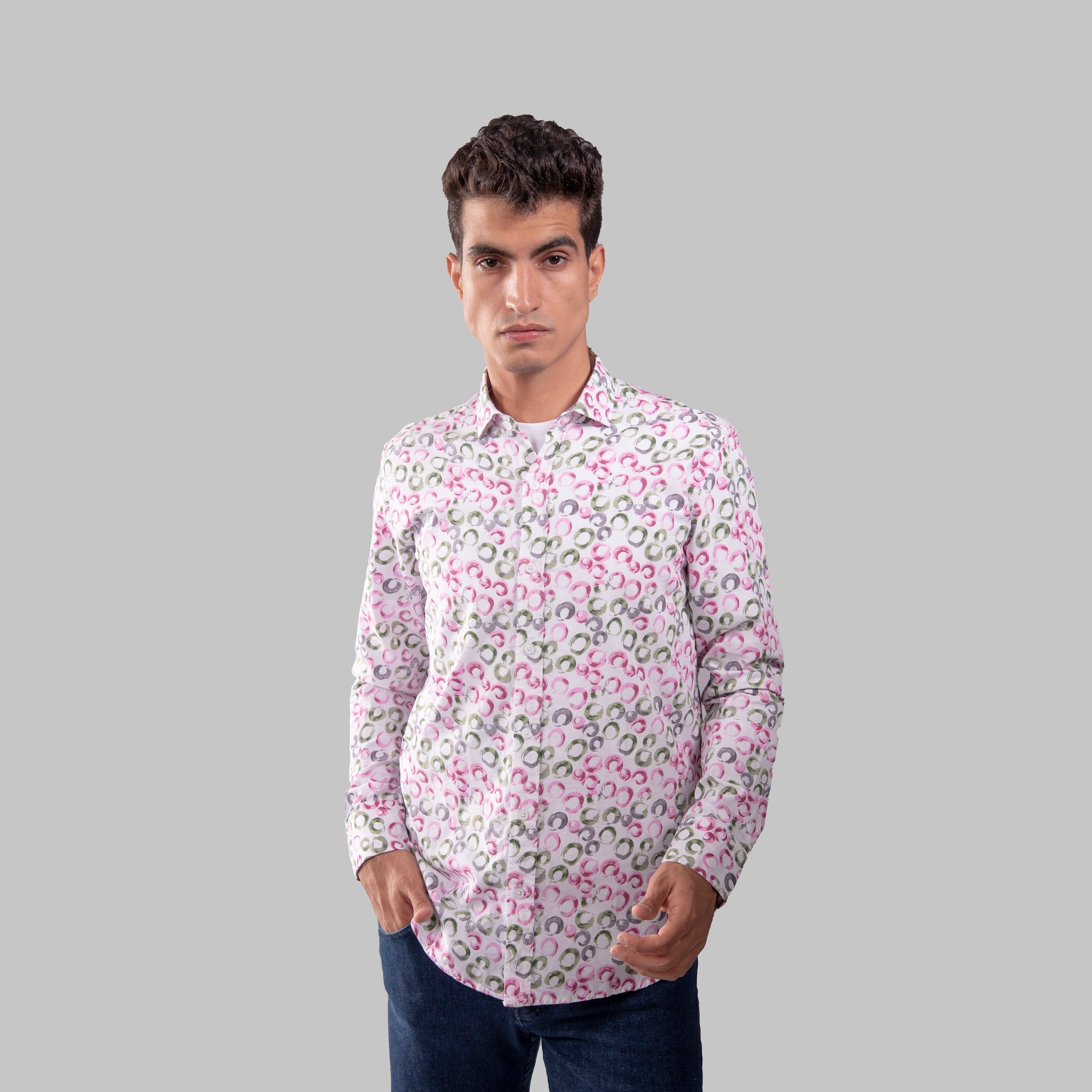 M21SH450-Casual Cotton Shirt