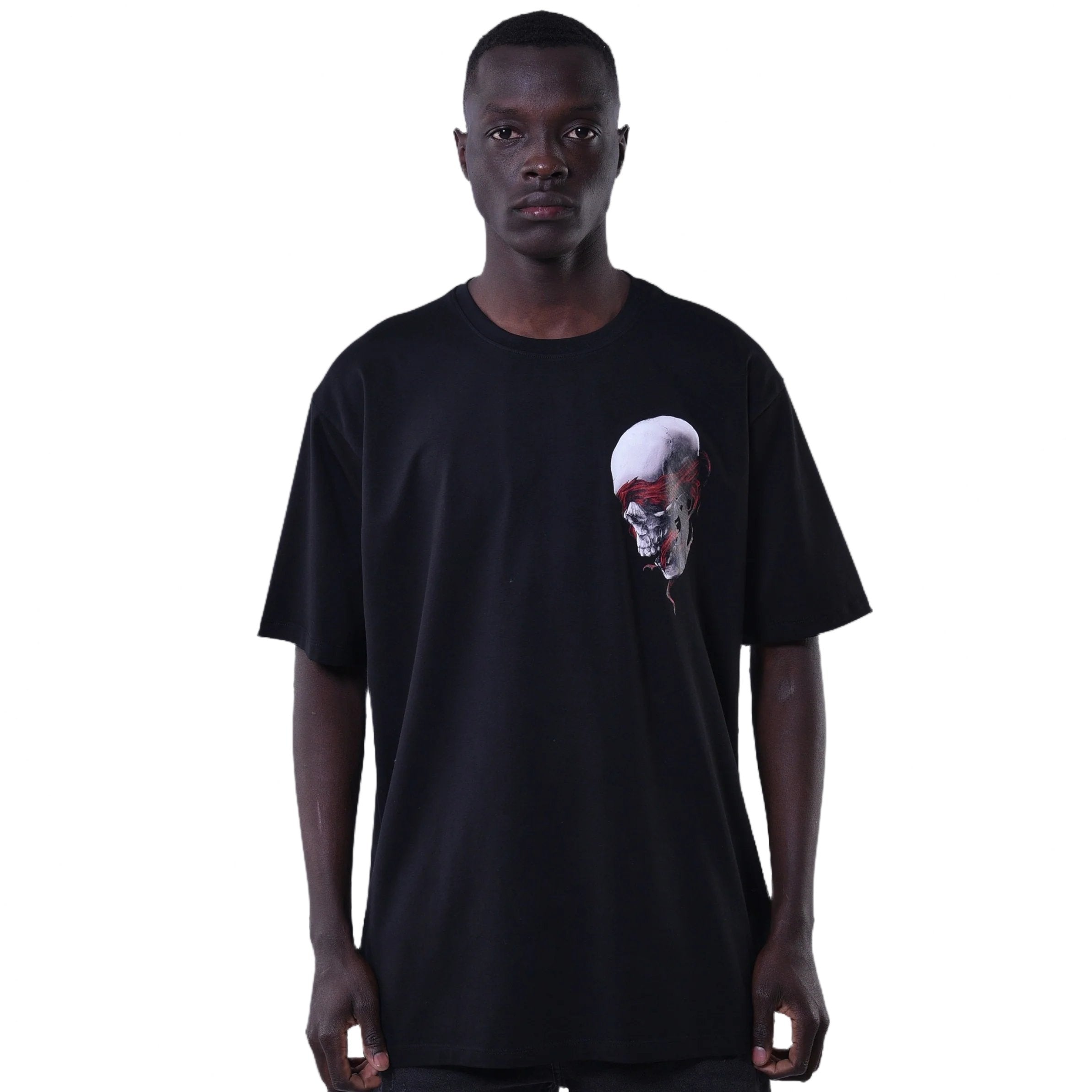 M22TH101-Graphic Oversized T-shirt