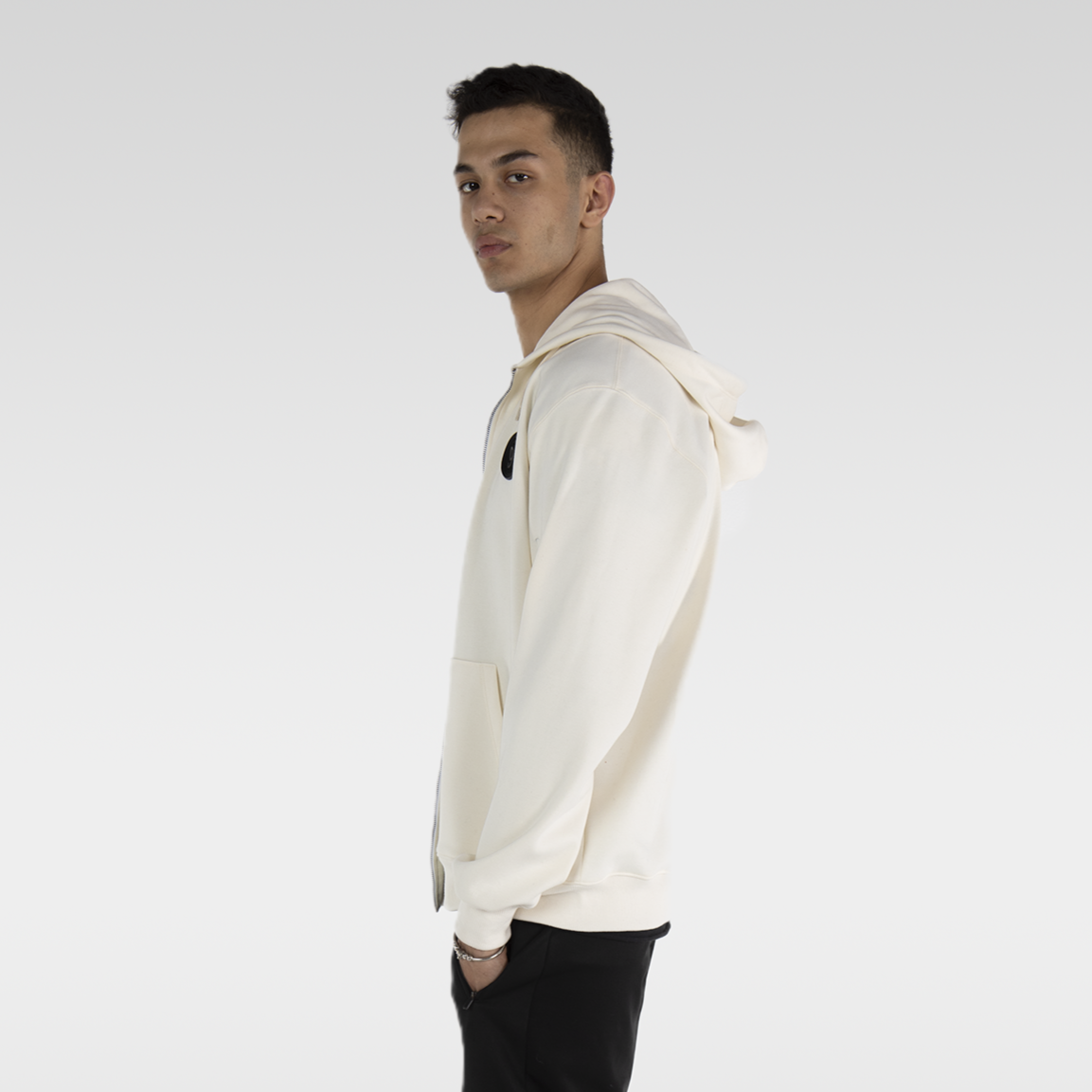 M23TS611-Oversized Basic Hoodie