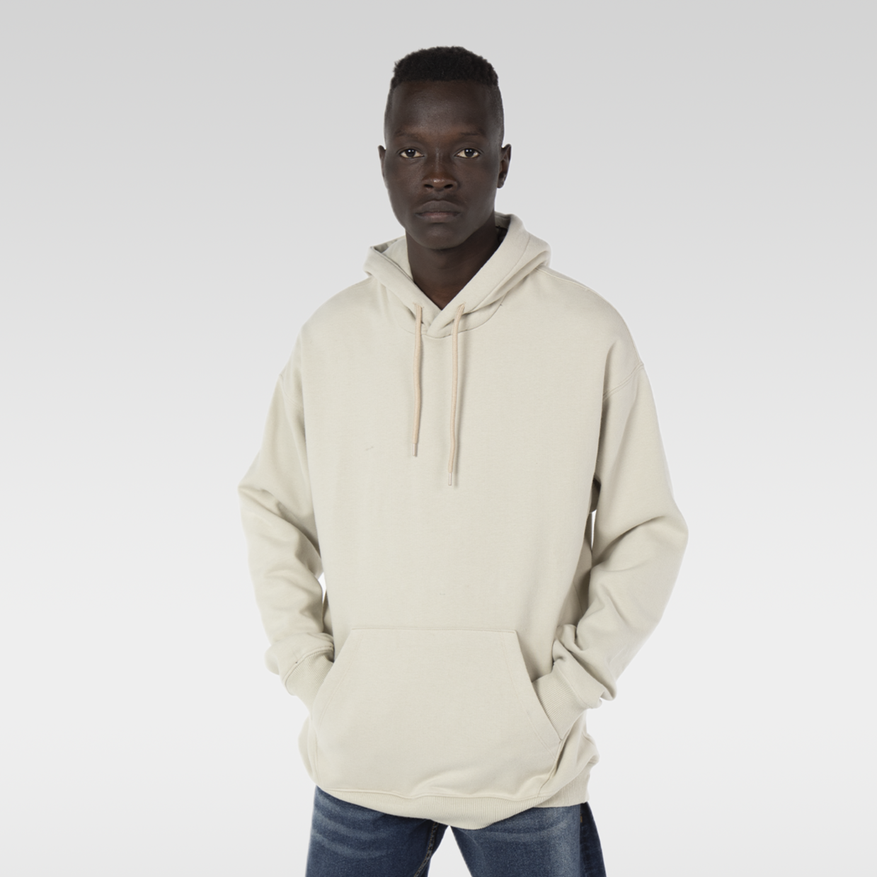 M23TS629-Basic Oversized Hoodie