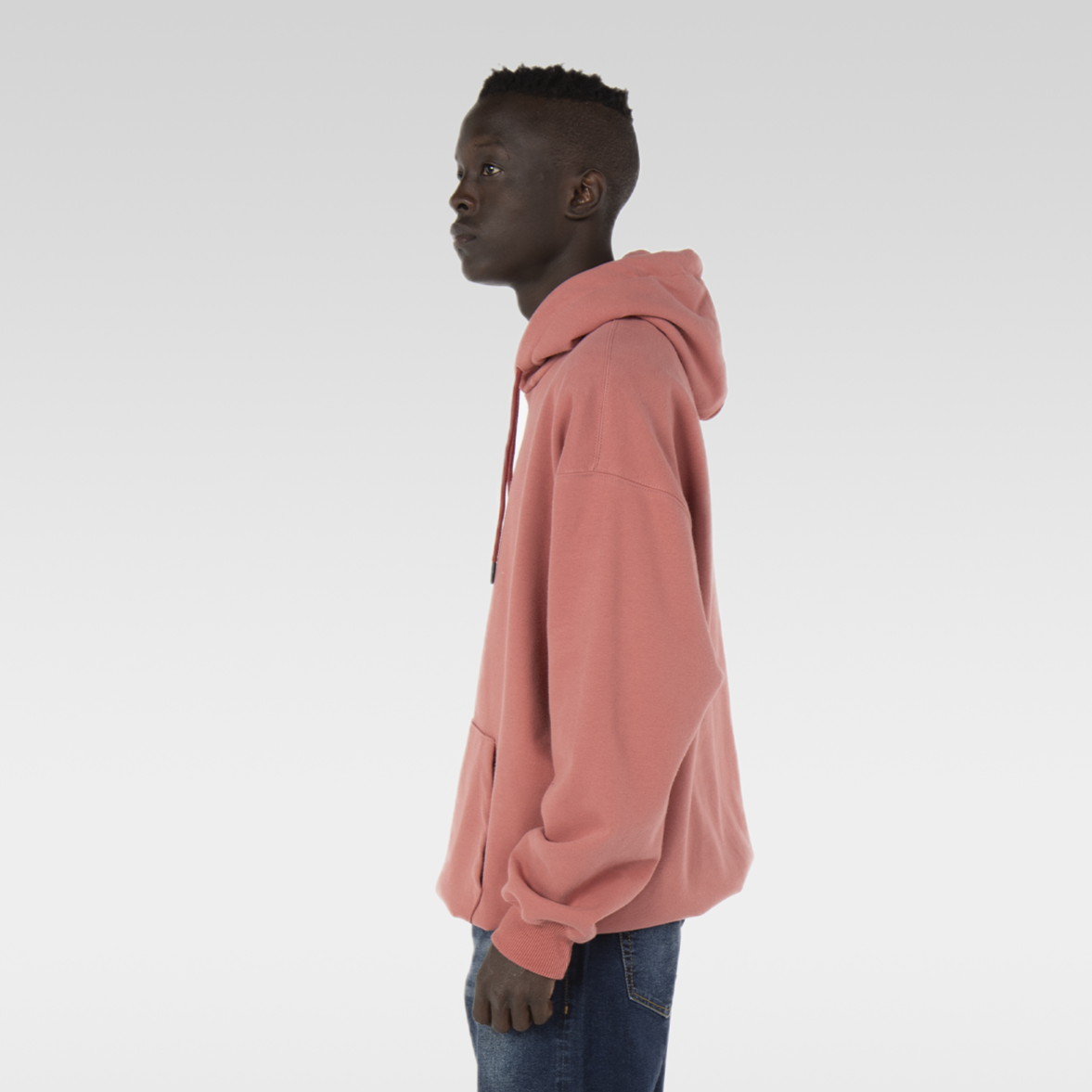 M23TS629-Basic Oversized Hoodie