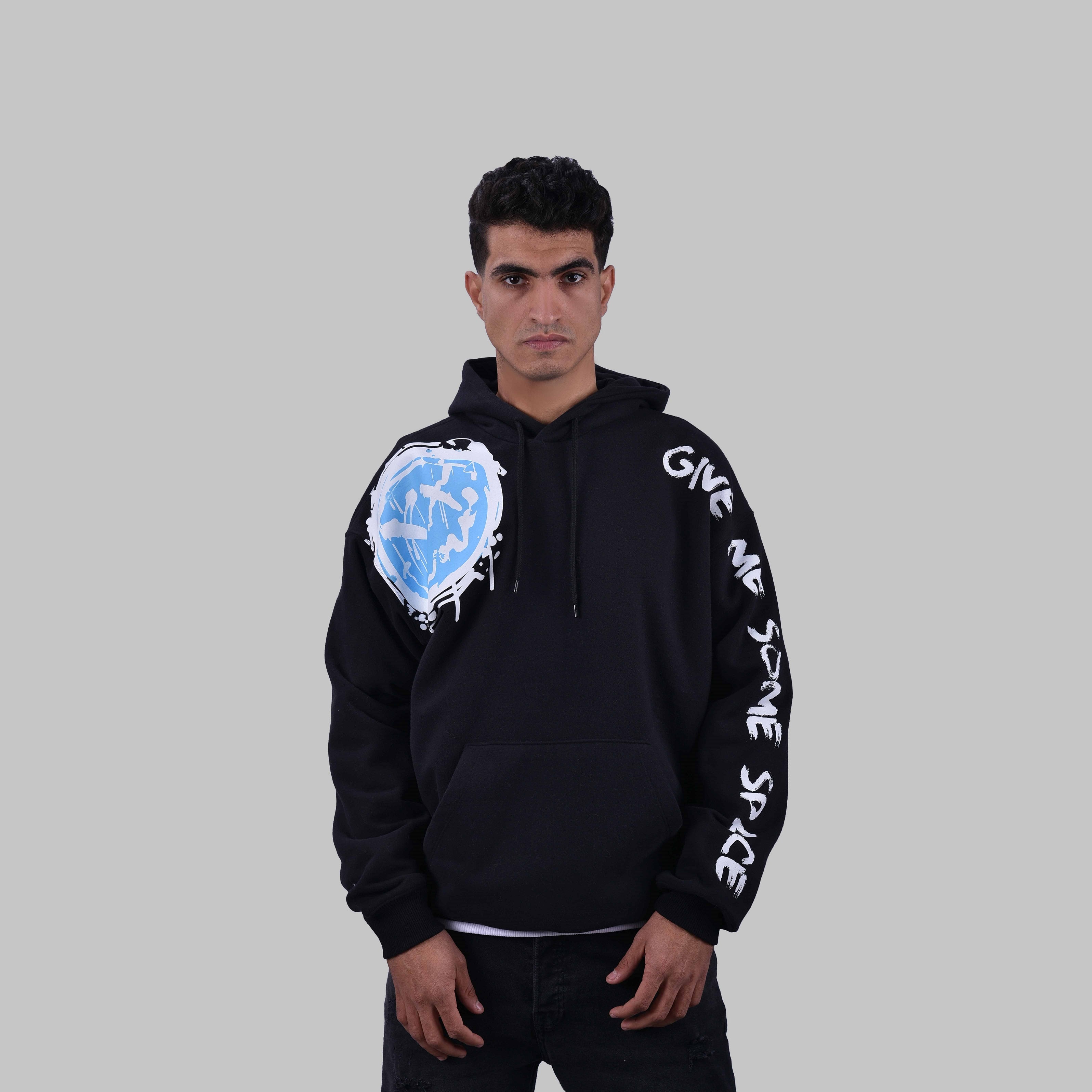 M23TS630 - Graphic Oversized Hoodie