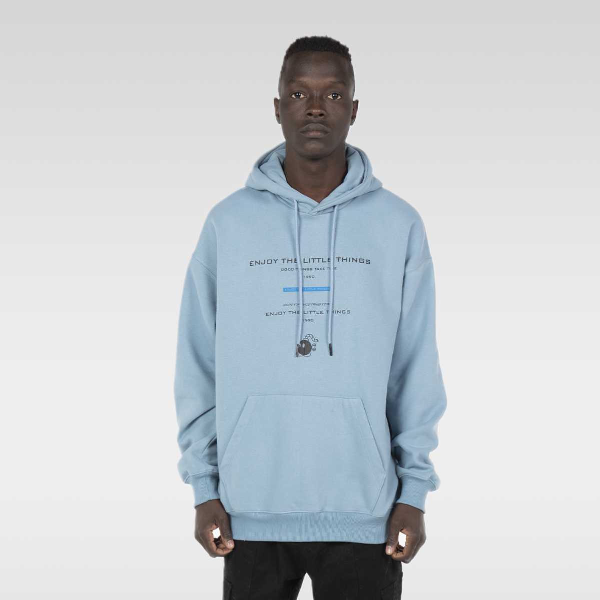 M23TS637-Oversized Basic Hoodie