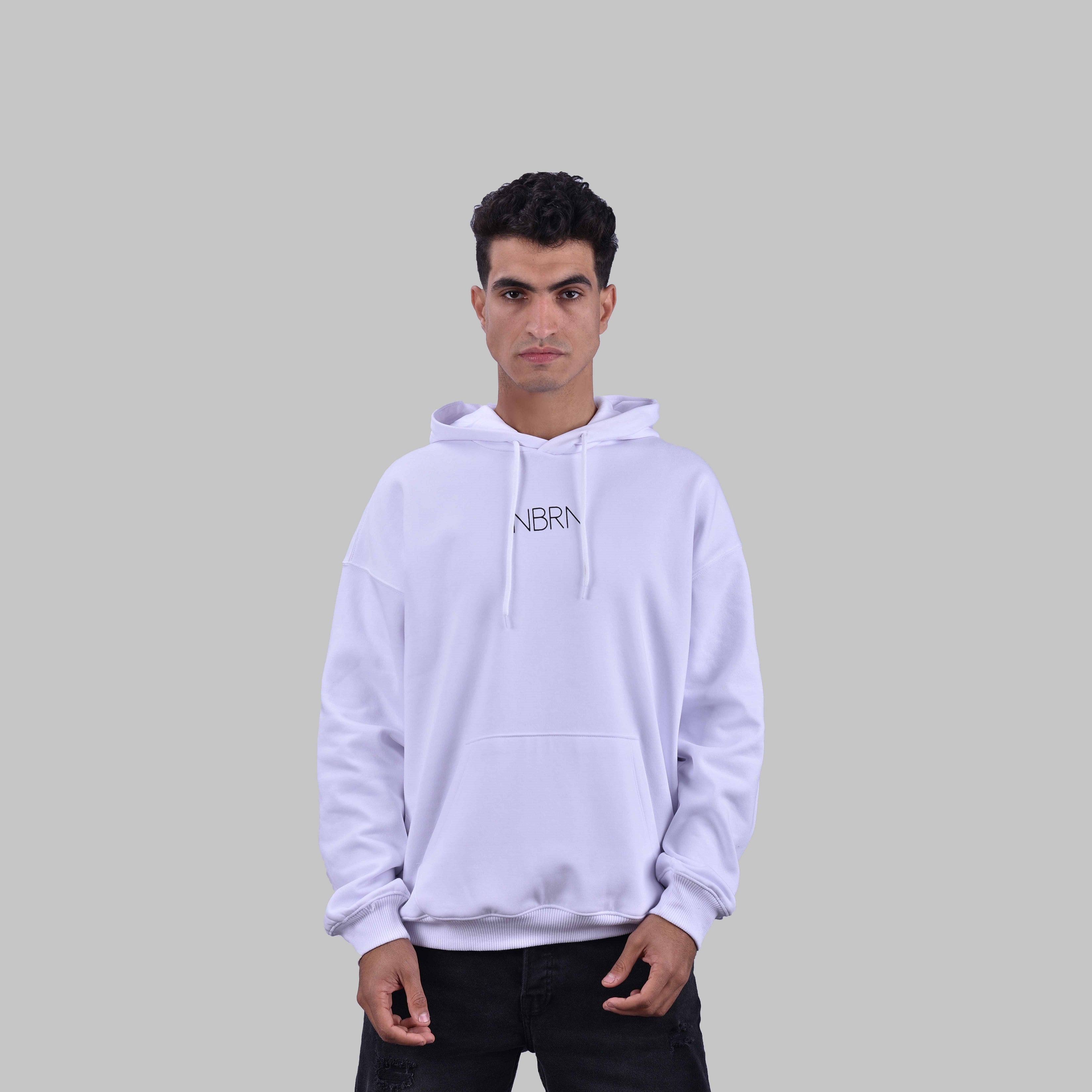 M23TS653-Graphic Oversized Hoodie