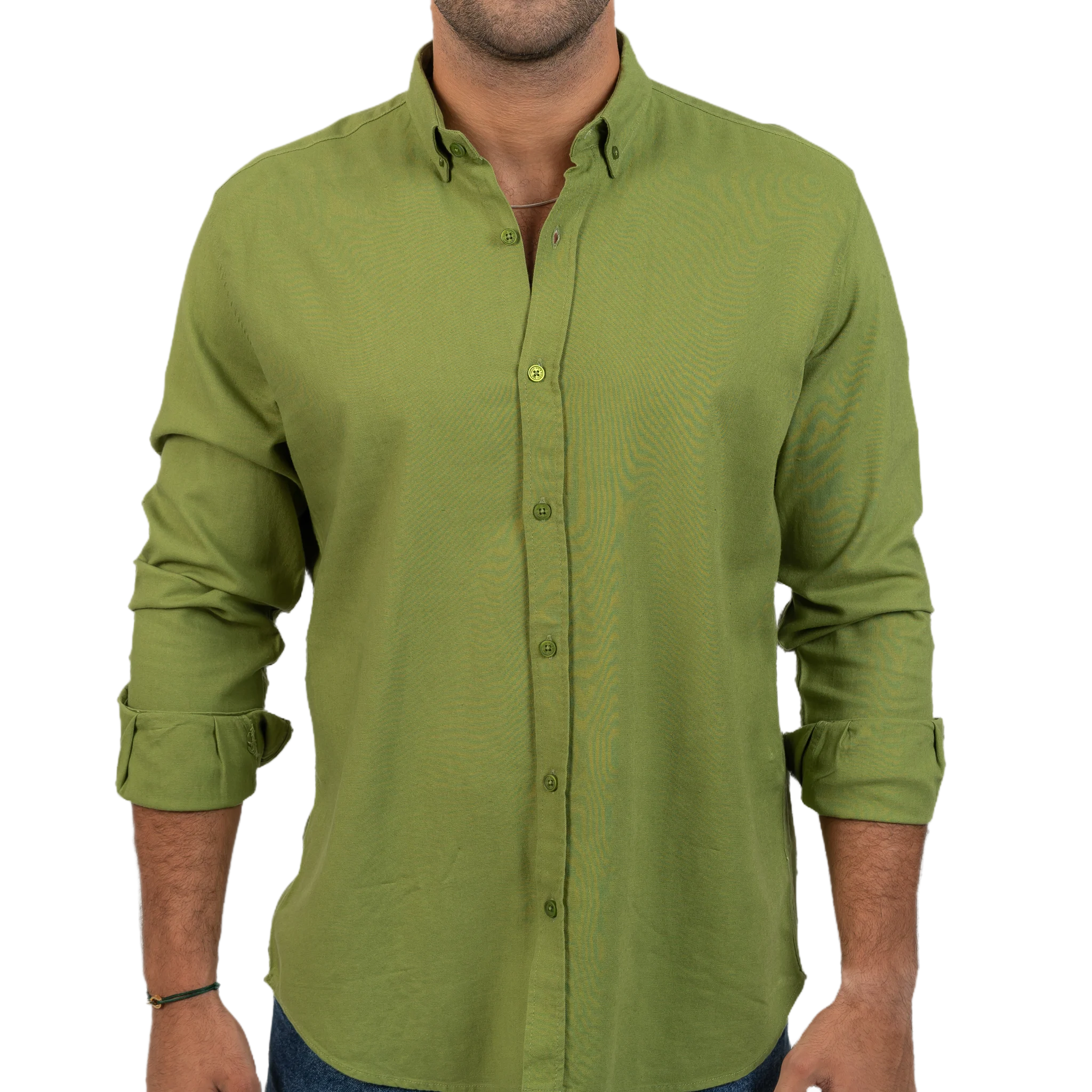 M22SH303-Linen Basic Shirt